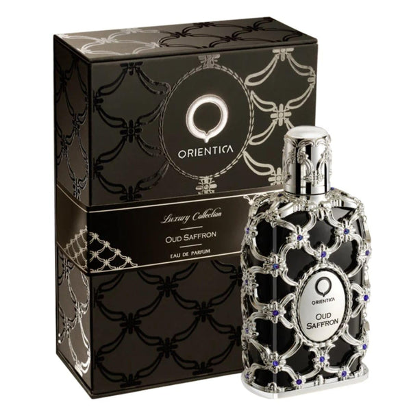 Orientica Luxury Collection Oud Saffron Eau De Parfum - Oriental, Vanilla, Saffron, Woody, Patchouli, Musk, Agar Wood - Arabic Perfume for Men & Women
