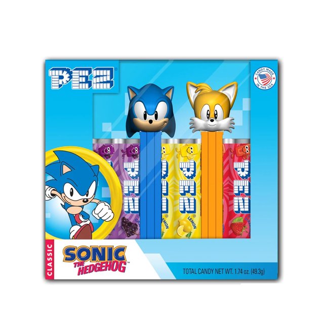 PEZ Candy Sonic the Hedgehog Twin Pack Gift Set