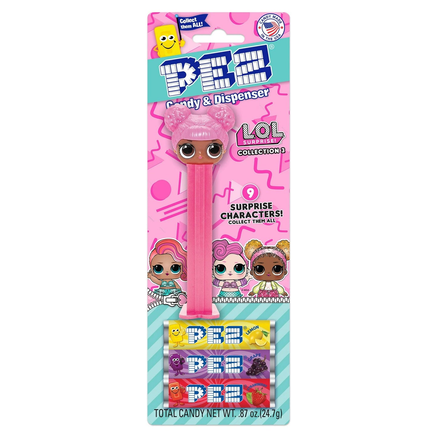 PEZ LOL Surprise Collection Dispenser Blister Pack