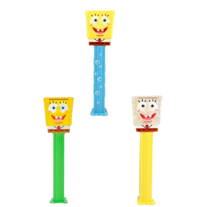 PEZ (NICKELODEON) SpongeBob SquarePants Collectable Candy Dispenser Blister Pack