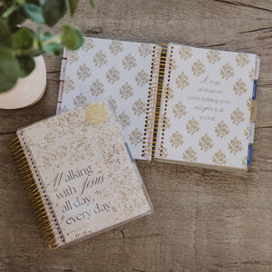 Walking with Jesus All Day, Every Day 2026-2027 18 Month Planner
