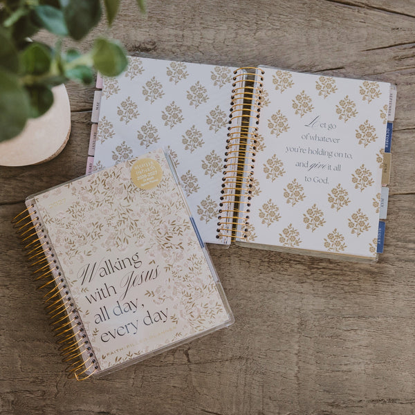 Walking with Jesus All Day, Every Day 2026-2027 18 Month Planner