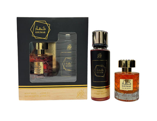 Wadi Al Khaleej Khumar Eau de Parfum 100ml & Body Mist 250ml – 2 Piece Fragrance Gift Set