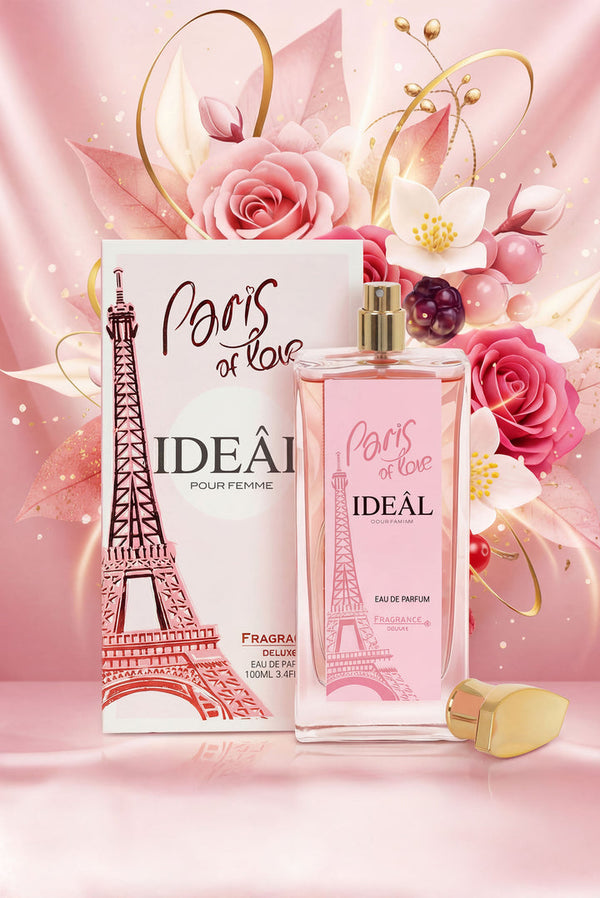 Fragrance Deluxe Paris of Love Ideal Pour Femme Eau De Parfum For Women, 100 ml