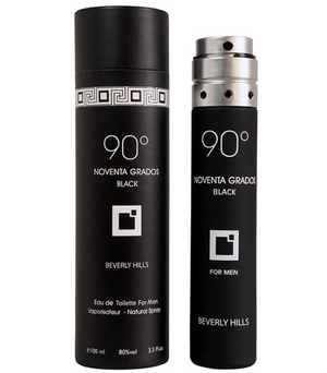 Perfume 90° Noventa Grados, Black, Eau De Parfum For Men, 100 ml