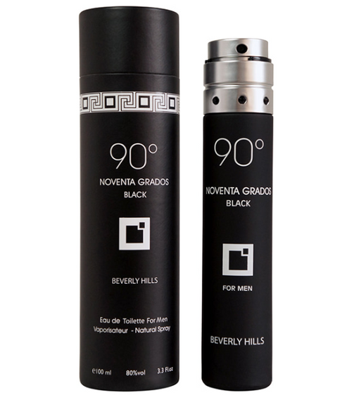 Perfume 90° Noventa Grados, Black, Eau De Parfum For Men, 100 ml
