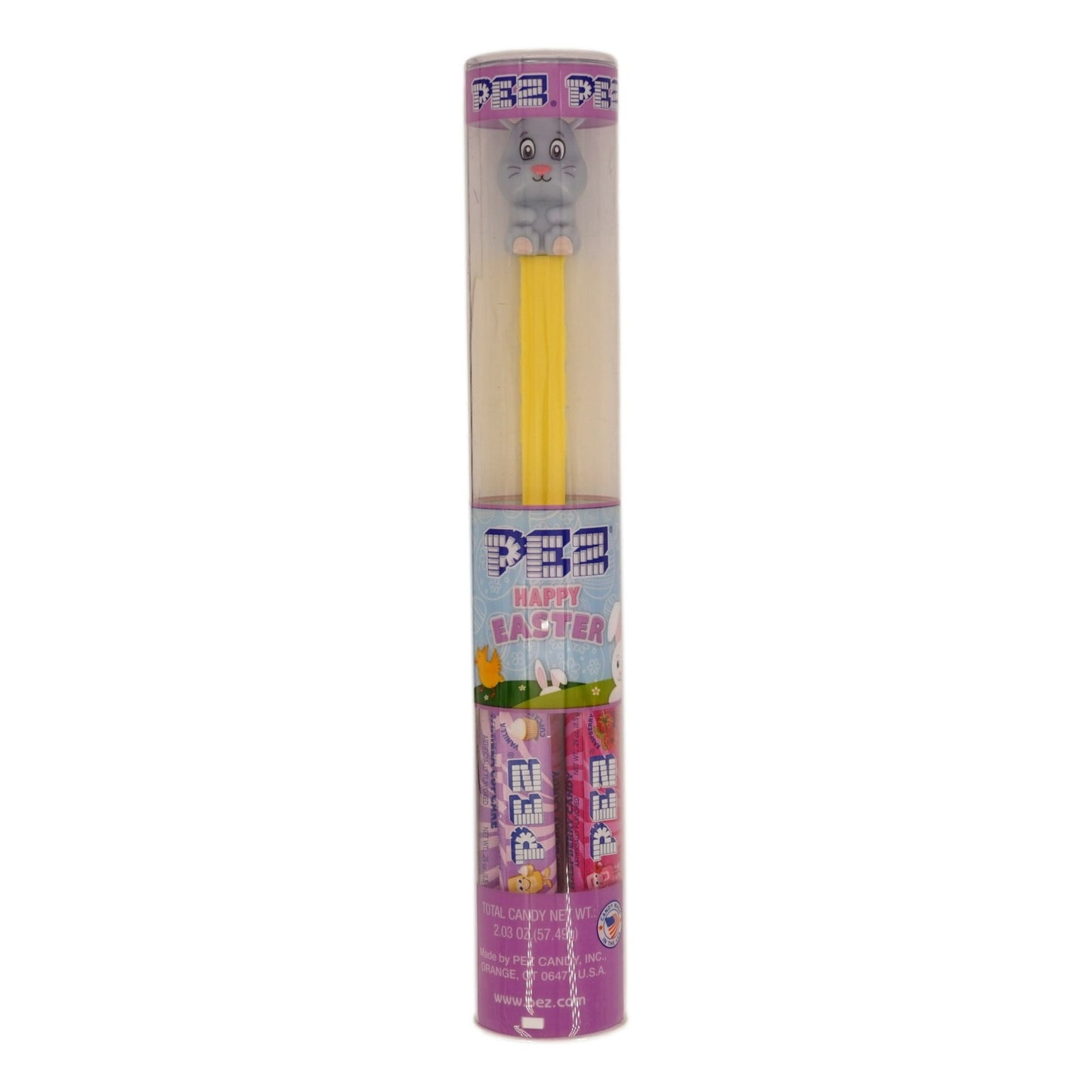 PEZ Easter Dispensers and Candy Holiday Tubes with 7 Packages of Candy Refills