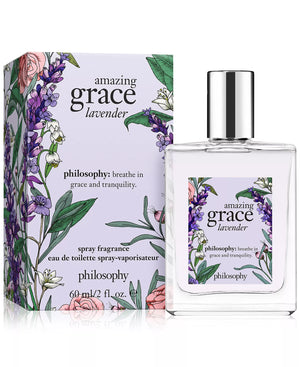 Philosophy Amazing Grace Lavender Eau de Toilette Spray for Women - 2 oz