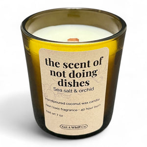 Minimalist Amber Candles — Choose Your Scent