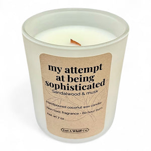 Minimalist Matte Candles — Choose Your Scent