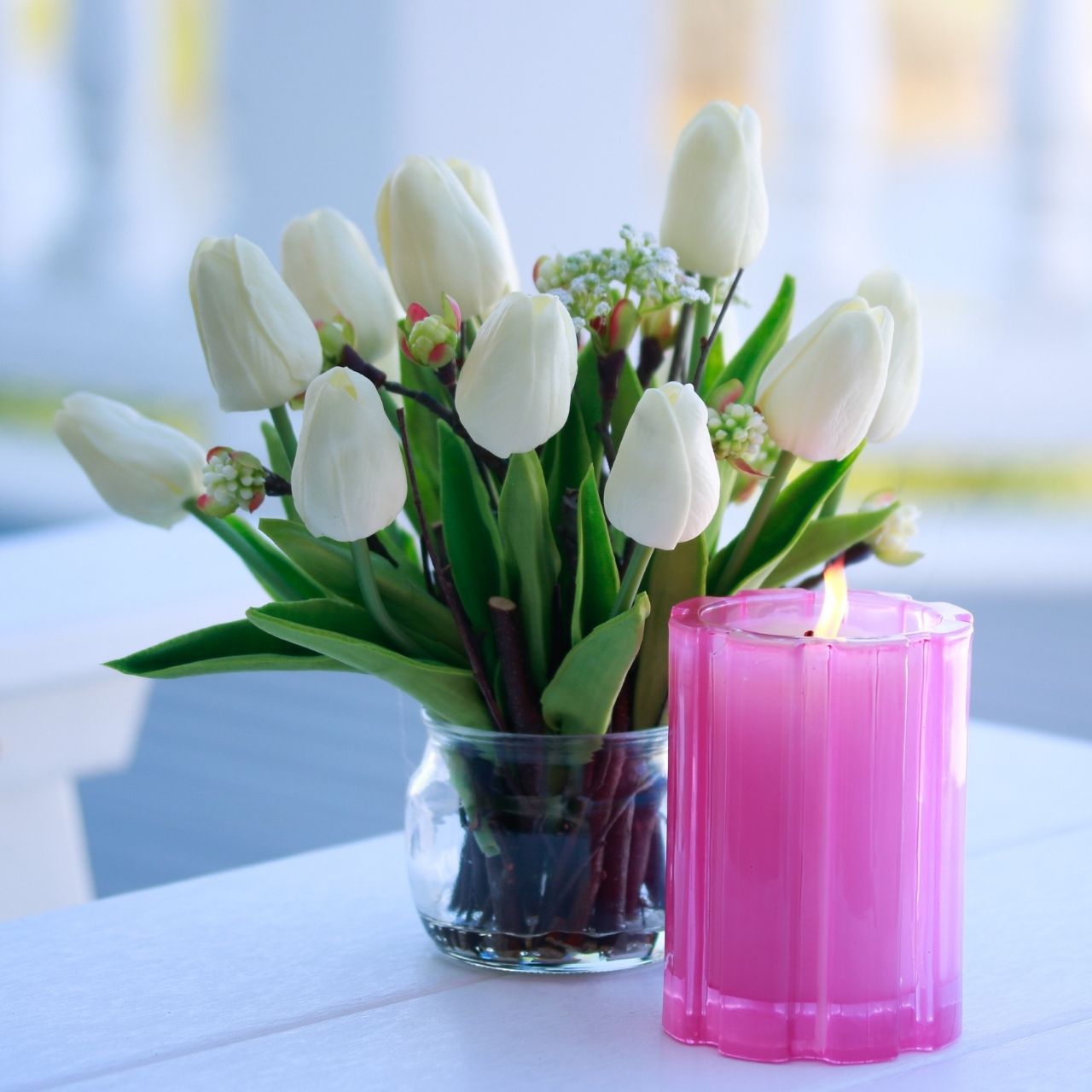 Thompson Ferrier, Pink Prosecco Punch Candle