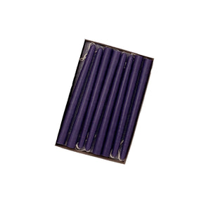 Mole Hollow Candles, 6" Tiny Unscented Taper Candle, Set of 24- Choose from 39 Colors!