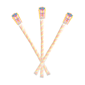 Poofy Ropes Strawberry Marshmallow Candy Rope, 1.9 Ounce - 3 Ropes