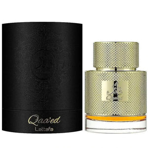 Lattafa Qaaed Eau de Parfum Spray Unisex Perfume, 100 ml