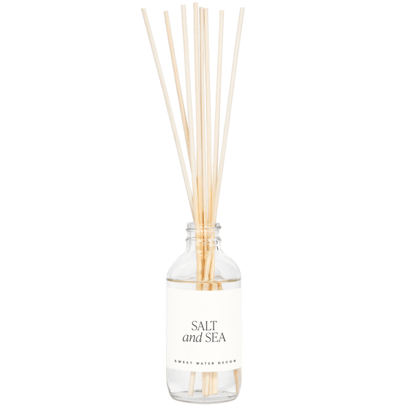 Salt and Sea Clear Reed Diffuser