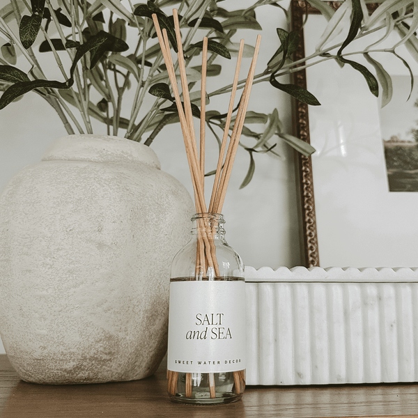 Salt and Sea Clear Reed Diffuser
