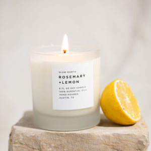 Rosemary + Lemon - Signature Candle