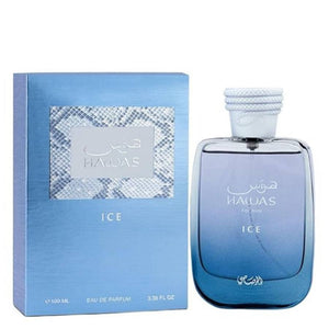 Rasasi Hawas Ice Eau de Parfum Spray for Men 3.38 oz