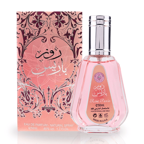 Ard Al Zaafaran Rose Paris Eau de Parfum for Women, 50 ml
