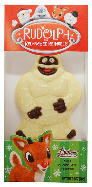 Palmer Milk Chocolate Flavored Rudolph and Pals Characters Stocking Stuffers 2.5 oz - 24 Count Case