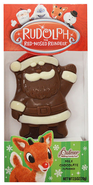 Palmer Milk Chocolate Flavored Rudolph and Pals Characters Stocking Stuffers 2.5 oz - 24 Count Case
