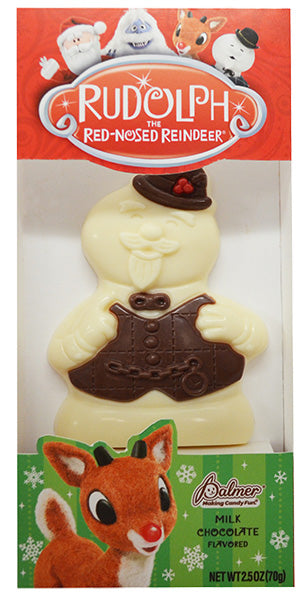 Palmer Milk Chocolate Flavored Rudolph and Pals Characters Stocking Stuffers 2.5 oz - 24 Count Case