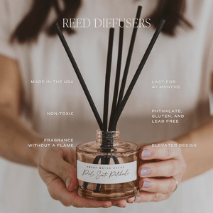 Warm and Cozy Tinted Glass Jar Reed Diffuser