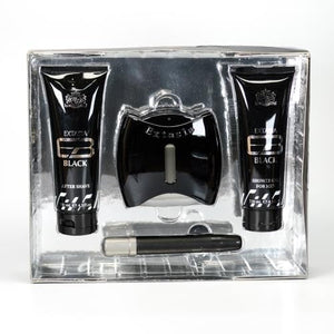 Gift/Set Extasia Black 4 Pcs. 3.3 Fl Perfume By New Brand For Men