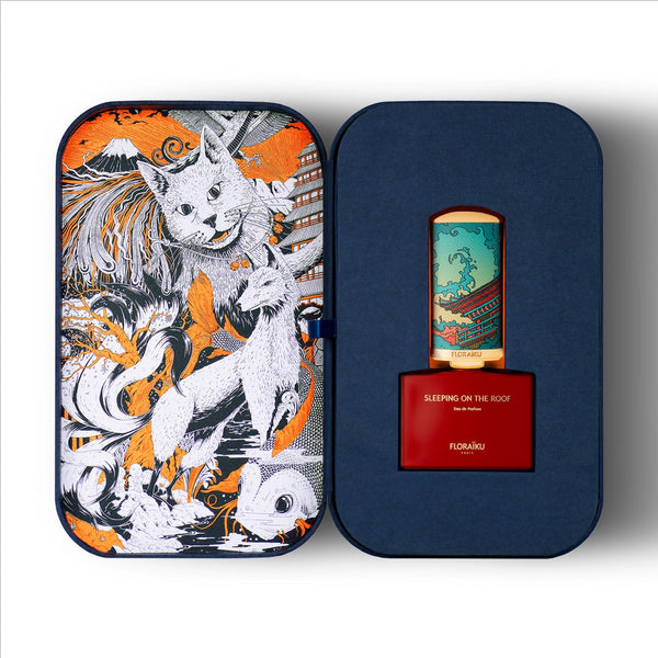 Floraiku Bento Box, SLEEPING ON THE ROOF Eau de Parfum 50ml + 10ml with Travel Case