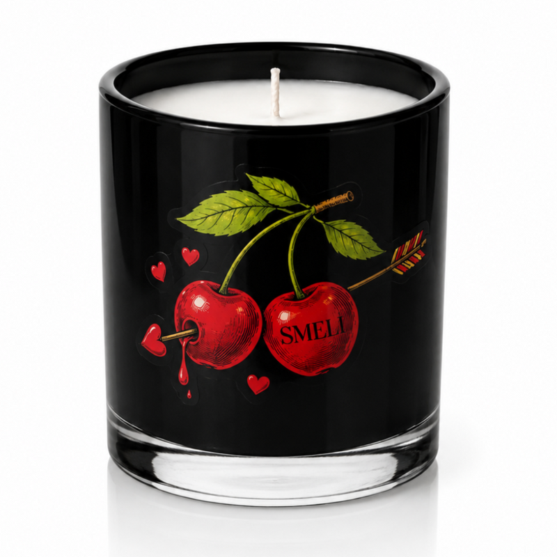 Smeli 9 Ounce Soy Wax Candle, Pit Candle