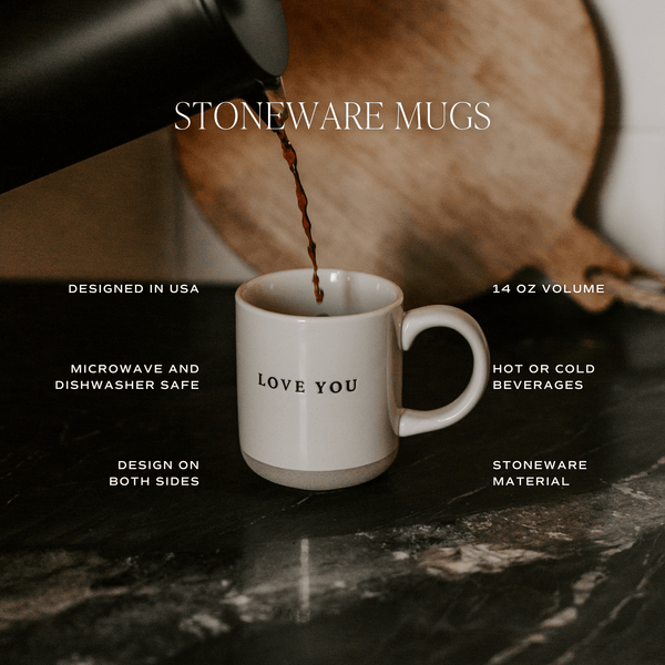 Gingerbread 14 oz Stoneware Coffee Mug