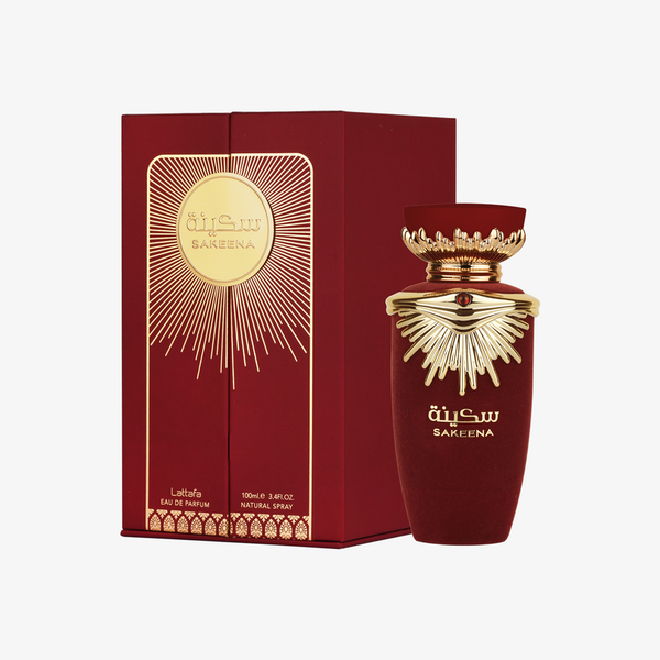 Lattafa Sakeena Eau de Parfum Spray for Women, 100 ml