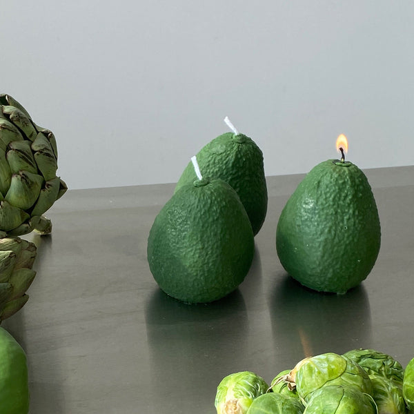 Large Avocado Candle