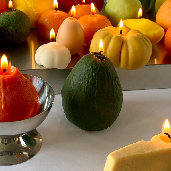 Large Avocado Candle
