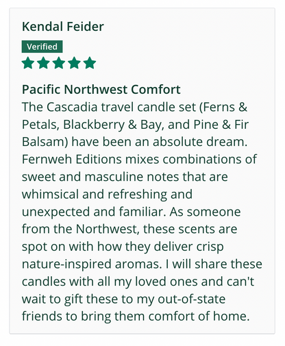 Cascadia Edition: Explore the Pacific Northwest Candle Gift Set