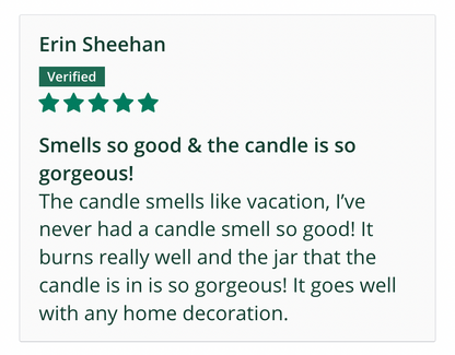 Pacific Islands: Tropical Candle Gift Set