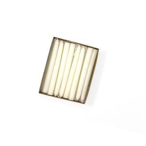 Mole Hollow Candles, 4.5" Tiny Unscented Taper Candle, Set of 24- Choose from 39 Colors!
