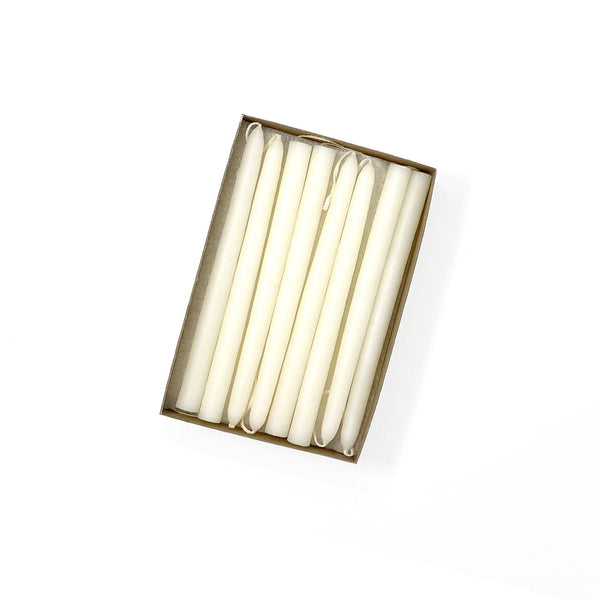 Mole Hollow Candles, 6" Tiny Unscented Taper Candle, Set of 24- Choose from 39 Colors!