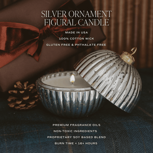 Merry and Bright Soy Candle - Ornament Jar - 5 oz
