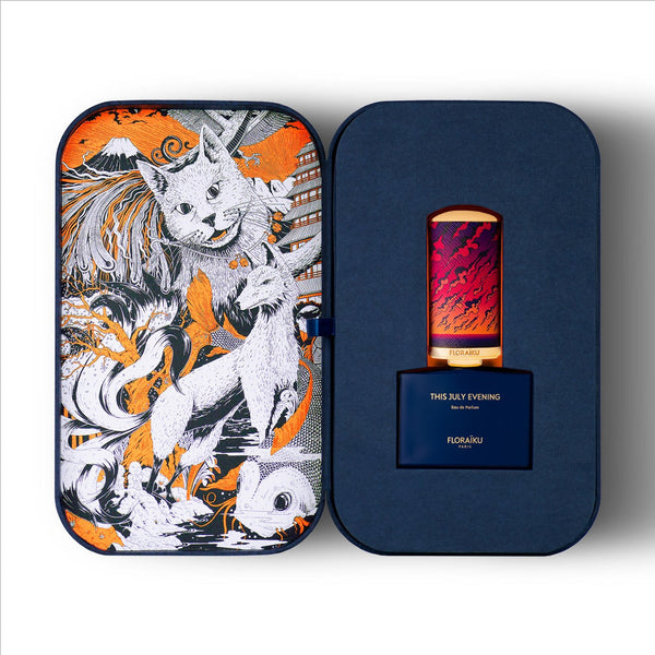 Floraiku Bento Box, THIS JULY EVENING Eau de Parfum 50ml + 10ml with Travel Case