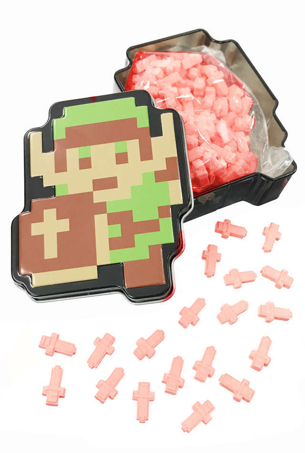 Nintendo The Legend of Zelda’s Link Sword Sours  Candy, 1 Ounce Tin - 18 Count Display Box