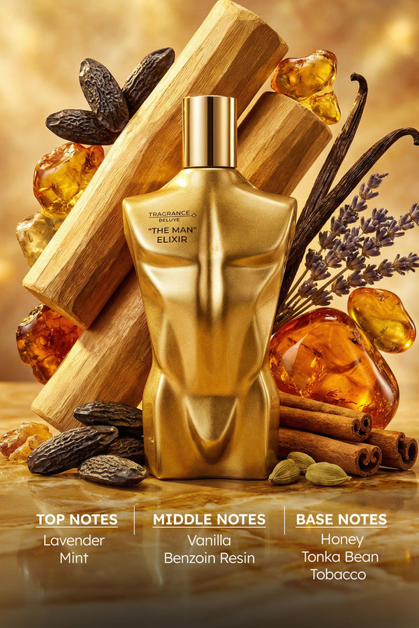 Fragrance Deluxe The Man Elixir Eau De Parfum for Men, 100 ml
