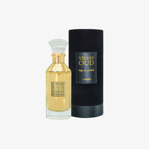 Lattafa Velvet Oud Eau de Parfum Spray Unisex Perfume, 100 ml