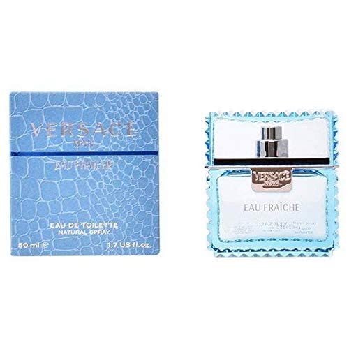 Versace Man Eau Fraîche Deodorant Spray for Men 3.4 Oz