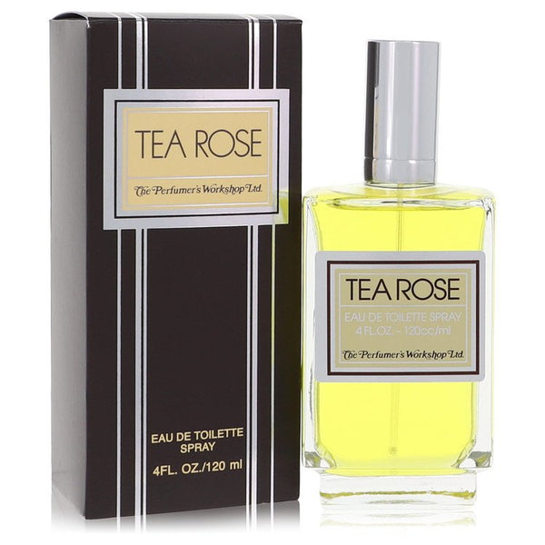 Tea Rose by Perfumers Workshop Eau De Toilette Spray 2 oz for Women