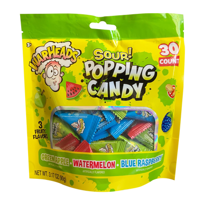 Popping Candy, Individual Packets of Candies, 3.17 Ounce Gusset Bag, 30 count