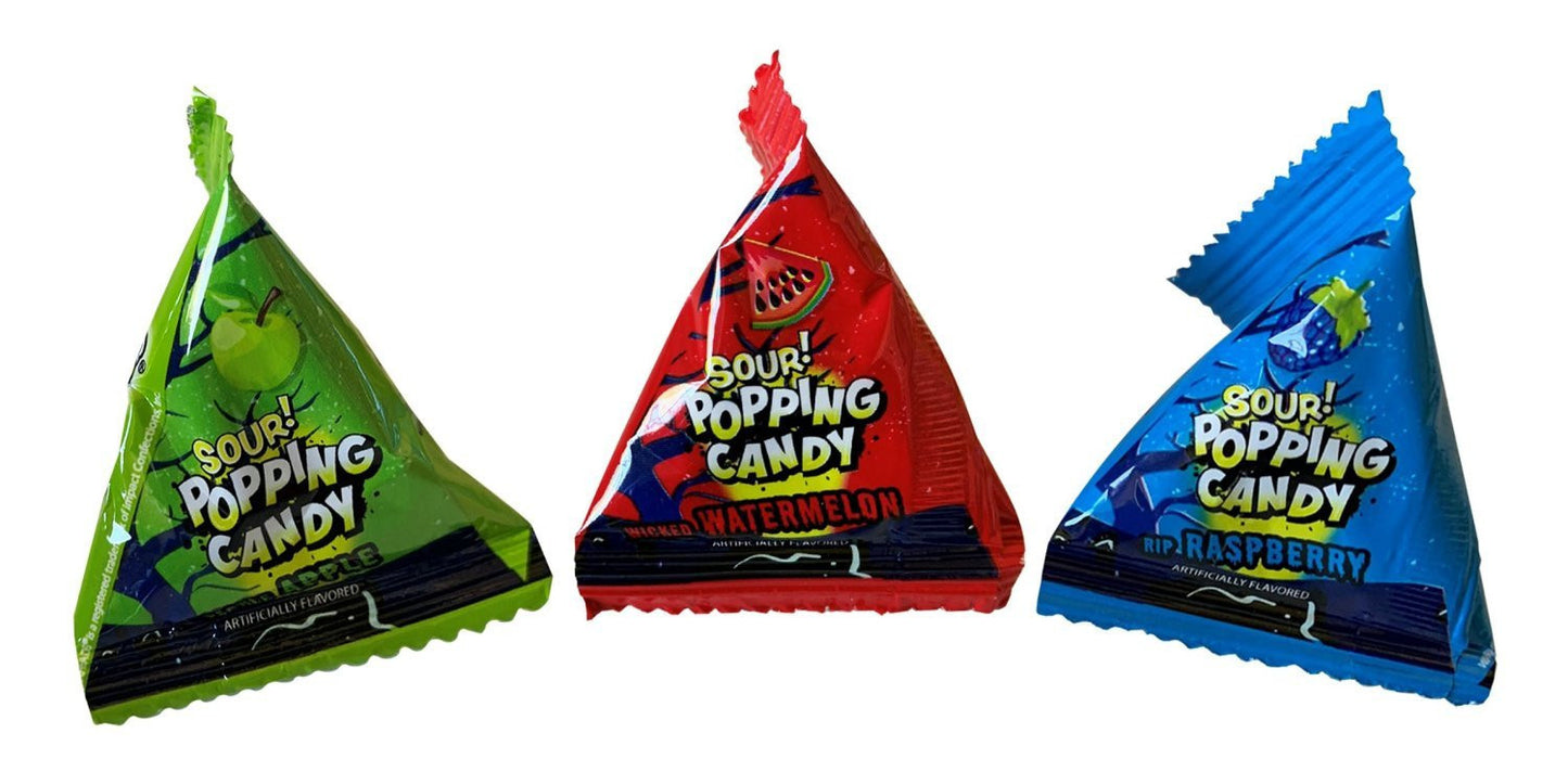 Halloween Popping Candy, Individual Packets of Candies, Trick or Treat, 30 count