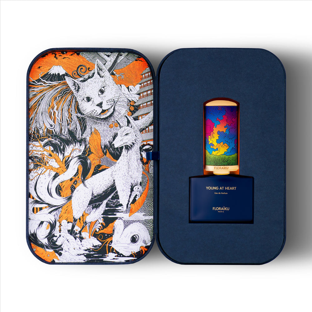 Floraiku Bento Box, YOUNG AT HEART Eau de Parfum 50ml + 10ml with Travel Case