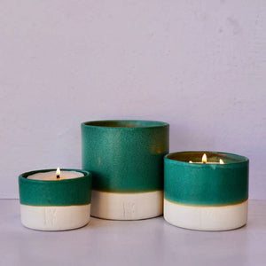 Rockpool Candle Vessel + Wax Candle Refill