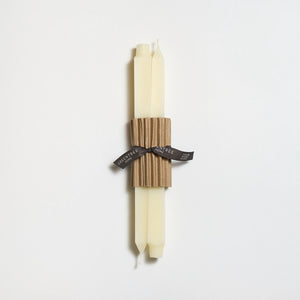 Greentree Home Candle, 12" Square Unscented Taper Handmade Beeswax Candles